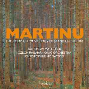 Foto: Czech philharmonic orchestra christopher hogwood   martinu  cplte music for violin orchestra 4 cd