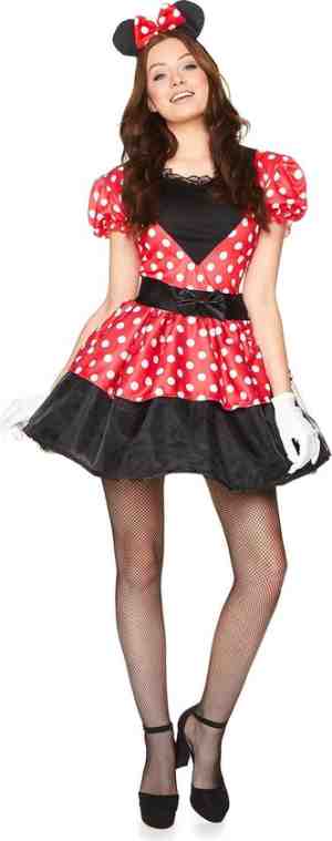 Foto: Miss mouse kostuum voor vrouwen   verkleedkleding   xs