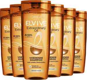 Foto: Loral paris elvive extraordinairy oil shampoo voordeelverpakking   6 x 250ml