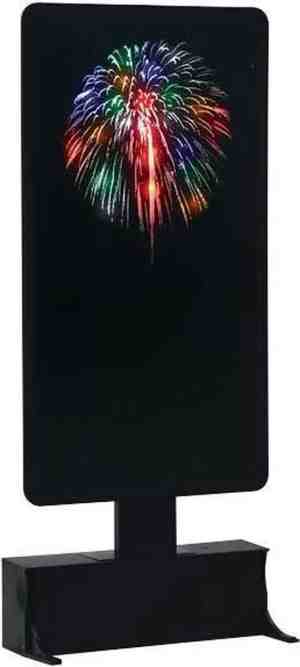 Foto: Lemax multi color fireworks b o 4 5v kersthuisjes kerstdorpen