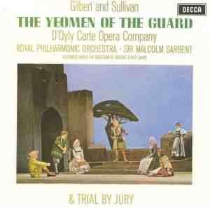 Foto: Gilbert sullivan  the yeoman of the guard trial by jury 1964 recordings