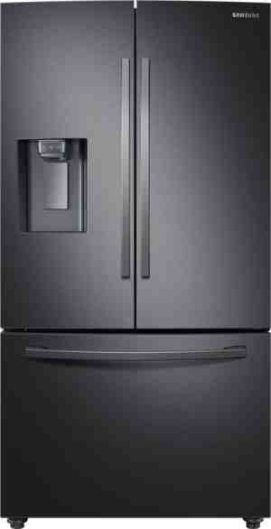 Foto: Samsung rf23r62e3b1eg   amerikaanse koelkast   zwart