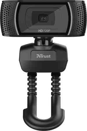 Foto: Trust trino   hd video webcam   geschikt voor windows   zwart
