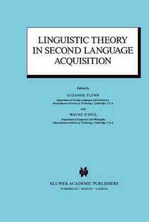 Foto: Linguistic theory in second language acquisition