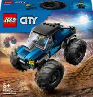 Foto: Lego city blauwe monstertruck   60402
