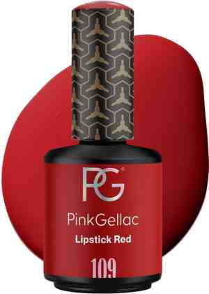 Foto: Pink gellac 109 lipstick red gellak 15ml   rode gelnagels nagellak   gel nagellak   gelnagellak   gel nails