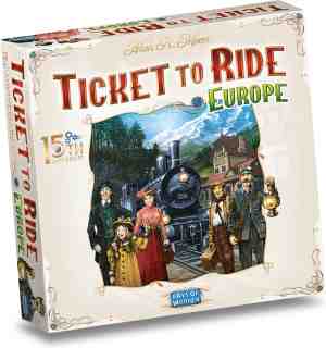 Foto: Ticket to ride europe 15 th anniversary bordspel