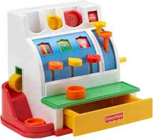 Foto: Fisher price kassa   speelgoedkassa kinderspeelgoed vanaf 3 jaar