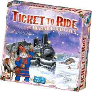 Foto: Ticket to ride nordic countries   bordspel   engelstalig