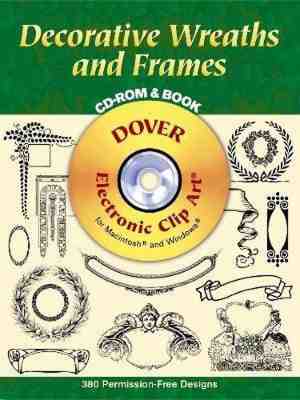 Foto: Decorative wreaths and frames cd rom and book