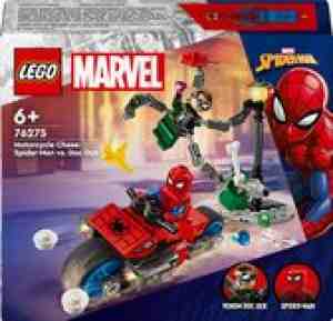 Foto: Lego marvel motorachtervolging  spider man vs  doc ock   76275