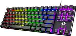 Foto: Nexibo mechanisch gaming toetsenbord   mechanical game keyboard   rode switches   33 led lichtmodus   qwerty