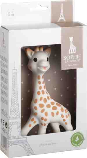 Foto: Sophie de giraf   bijtspeeltje   bijtspeelgoed   baby speelgoed   kraamcadeau   babyshower cadeau   in wit geschenkdoosje   100 natuurlijk rubber   vanaf 0 maanden   17 cm   beigebruin