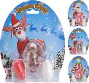 Foto: Kerst klei set speelgoed kerstman rendier sneeuw kerstmis knutselen