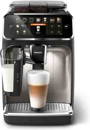 Foto: Philips lattego 5400 serie ep544790   espressomachine   zwartchroom