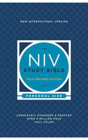 Foto: Niv study bible fully revised edition  niv study bible fully revised edition study deeply  believe wholeheartedly  personal size paperback red letter comfort print