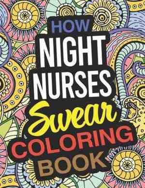 Foto: How night nurses swear coloring book