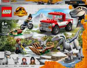 Foto: Lego jurassic world blue beta velociraptorvangst 76946
