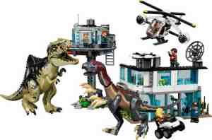 Foto: Lego jurassic world liganotosaurus therizinosaurus aanval 76949