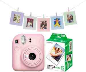 Foto: Fujifilm instax mini 12 bundel   blossom pink   instant camera
