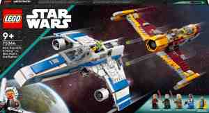 Foto: Lego star wars new republic e wing vs shin hati s starfighter ruimteschip set 75364