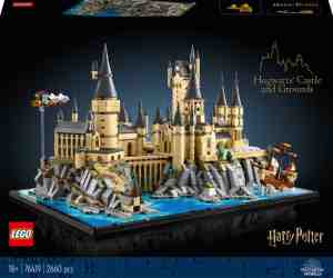 Foto: Lego harry potter kasteel zweinstein en terrein grote set voor volwassenen 76419