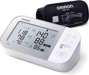 Foto: Omron m 6 comfort bloeddrukmeter bovenarm aanbevolen door hartstichting blood pressure monitor met hartslagmeter