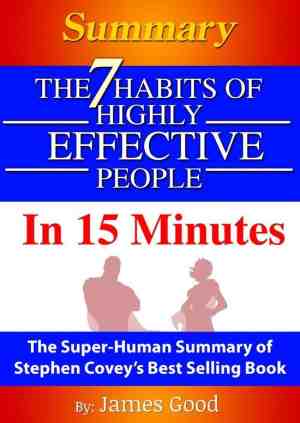 Foto: Summary  the 7 habits of highly effective people in 15 minutes the super human summary of stephen coveys best selling book