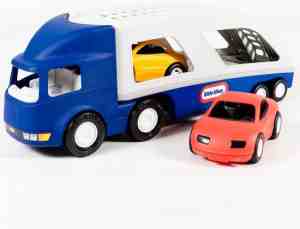 Foto: Little tikes grote auto transporter speelgoedvoertuig