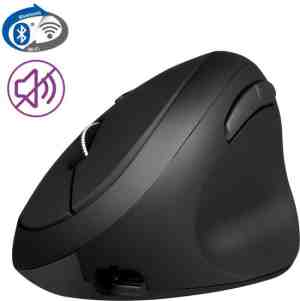 Foto: Perixx perimice 819 draadloze ergonomische muis   draadloos 24ghz bluetooth   oplaadbaar muis   stille muis   anti slip coating