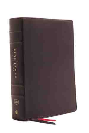 Foto: The king james study bible genuine leather black full color edition