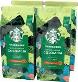Foto: Starbucks colombia koffiebonen   4 zakken 450 gram