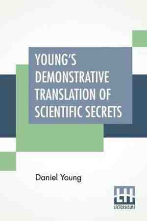 Foto: Young s demonstrative translation of scientific secrets