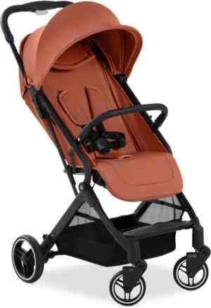 Foto: Hauck travel n care plus buggy   comfortabele ligstand   cork