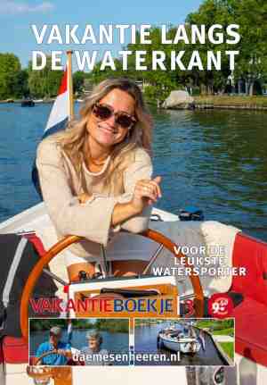 Foto: Vakantie langs de waterkant vakantieboekje sloepen tenders vakantie watersport nederland