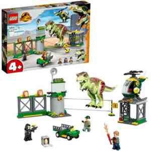 Foto: Lego jurassic world t rex dinosaurus ontsnapping 76944