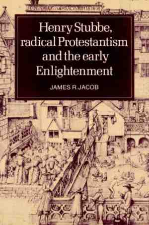 Foto: Henry stubbe radical protestantism and the early enlightenment