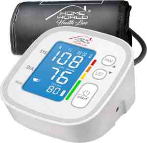 Foto: Home world elektronische bloeddrukmeter met bluetooth functie