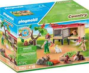 Foto: Playmobil country konijnenhok 71252