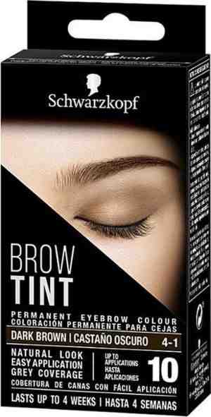 Foto: Schwarzkopf brow tint tinte cejas 4 1 casta o oscuro