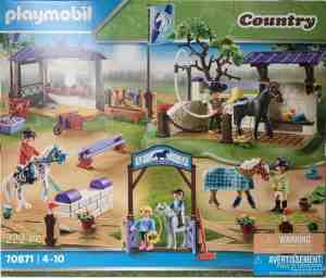 Foto: Playmobil country 70871 paardrijtoernooi met wasplaats 222 pieces