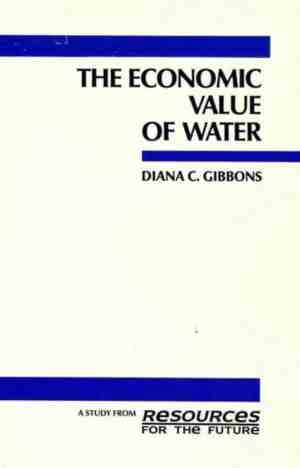 Foto: The economic value of water