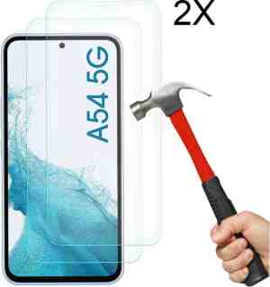 Foto: Samsung galaxy a54 5g screenprotector 2x   tempered glass   anti shock screen protector   2pack voordeelpack   epicmobile