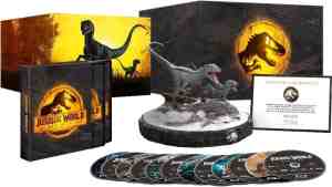 Foto: Jurassic complete movie collection 1 6 with dino figurine 4 k ultra hd blu ray