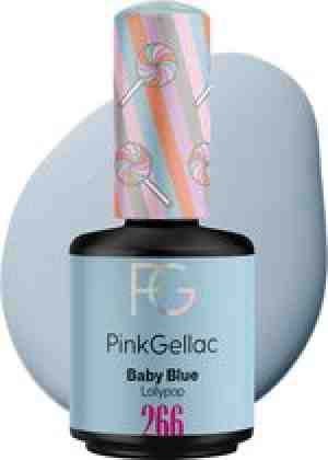 Foto: Pink gellac 266 baby blue gel lak 15ml   blauwe gellak nagellak   gelnagels producten   gel nails