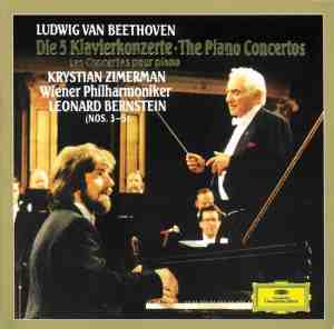 Foto: Wiener philharmoniker leonard bernstein   beethoven  concertos for piano and orchestra 3 cd