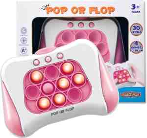 Foto: Pop or flop gameconsole roze   spel