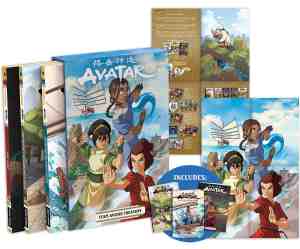 Foto: Avatar the last airbender team avatar treasury boxed set graphic novels 