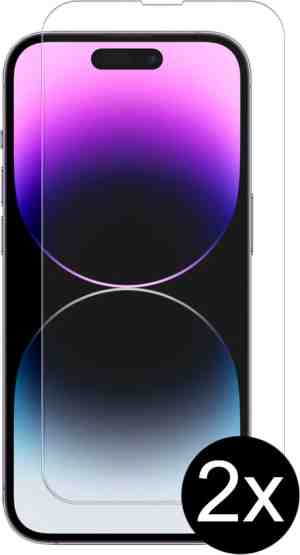 Foto: Iphone 14 pro screenprotector glas   beschermglas iphone 14 pro screen protector glas   2 stuks